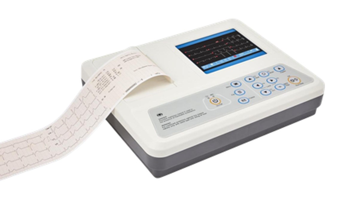 ECG 12 Channel dengan Monitor